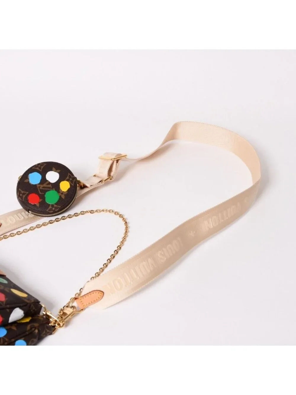 Louis Vuitton Yayoi Kusama Multi Pochette Accessoires Monogram Canvas Multicolor